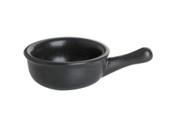 Мини-сковородка с ручкой 6х6 см черный Porland