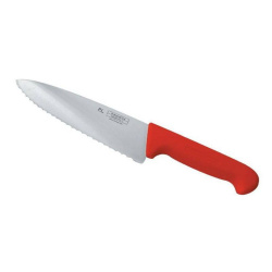 Нож поварской P.L. Proff Cuisine Pro-Line с красной ручкой L 250 мм