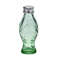 Бутылка Serax Fish&Fish 50 мл, H110 мм цвет зеленый