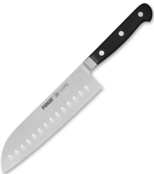 Нож-сантоку Pirge Classic L 180 мм, B 45 мм черный