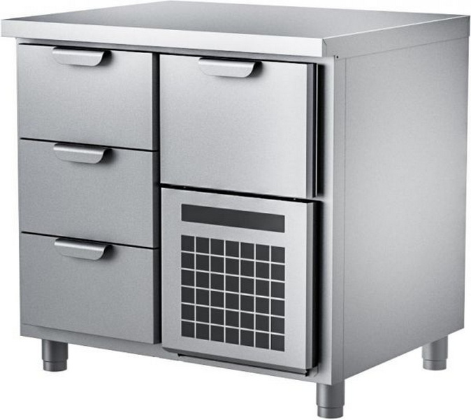 Стол холодильный HappyChef TC GH 3-CBR