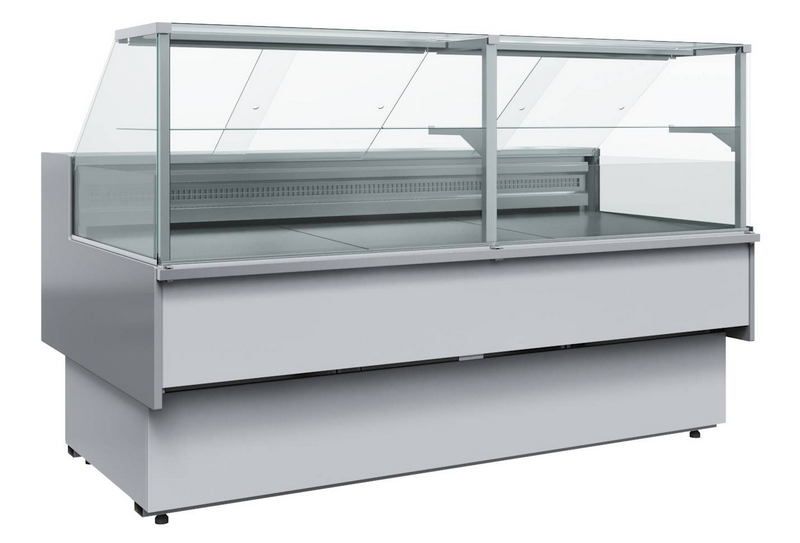 Витрина холодильная Carboma GC110 SM 2, 5-1 (с боковинами) (0011-9006)