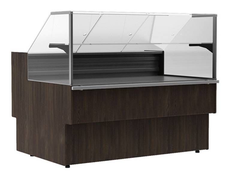 Витрина нейтральная напольная Carboma GC110 N 1, 5-1 (Нейтральная 1, 5 Carboma GC110) (1005 ВЕНГЕ)