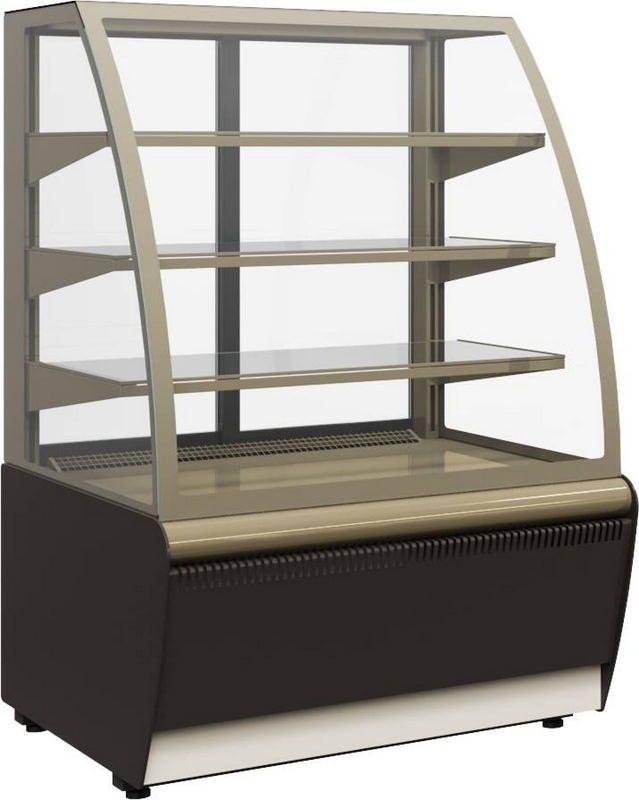 Витрина кондитерская Carboma K70 VV 1, 3-1 STANDARD 0102-0109 (ВХСв-1, 3д Carboma Люкс)