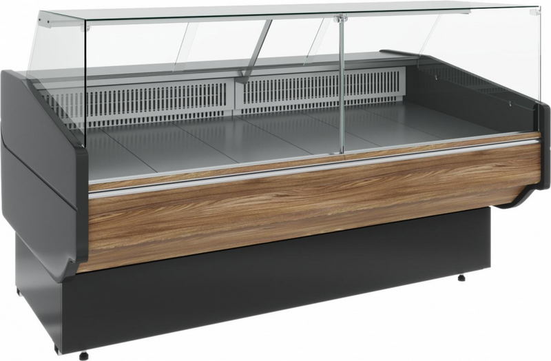 Витрина холодильная Carboma GC120 VM 2, 0-1 KombiLux (динамика, цвет по схеме)