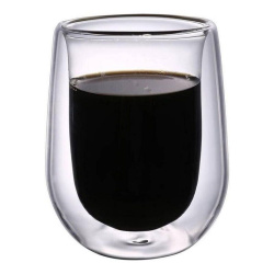 Стакан для кофе и кофейных напитков P.L. Proff Cuisine 80 мл, D 55 мм, H 70 мм (Набор 2 шт)