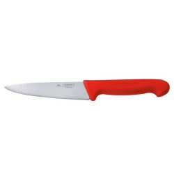 Нож поварской P.L. Proff Cuisine Pro-Line с красной ручкой L 160 мм
