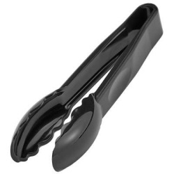 Щипцы фестончатые Cambro Lugano пластик, чёрный, L 150, B 35 мм
