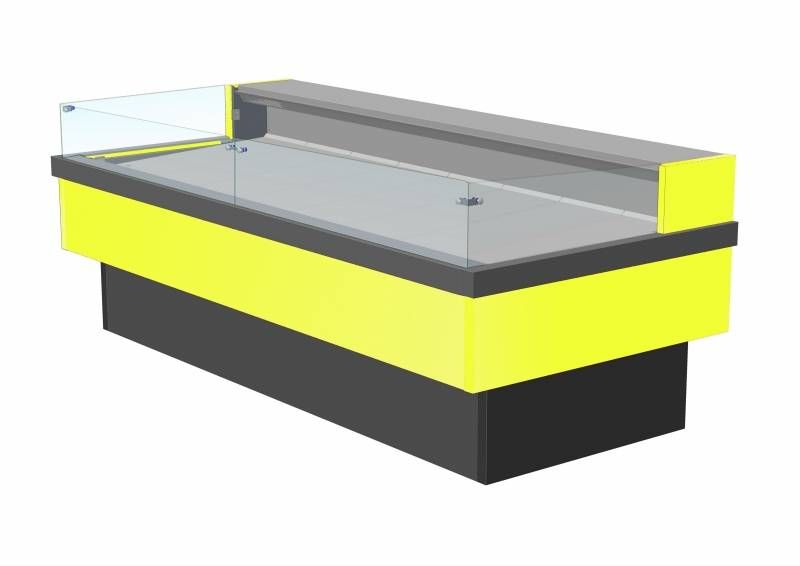 Витрина универсальная с выносным агрегатом Enteco master Немига Cube 360 ВСн Self