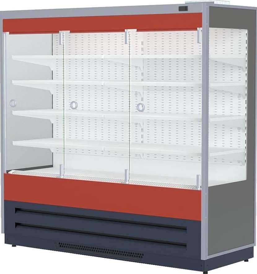 Холодильная горка универсальная ПРЕМЬЕР ВСУП1-1, 50ТУ/ЯЛТА-2, 0 (-2…+4) двери