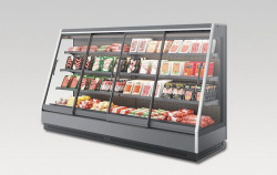 Холодильная горка гастрономическая с выносным агрегатом BrandFord IKAR Slim SQ 250