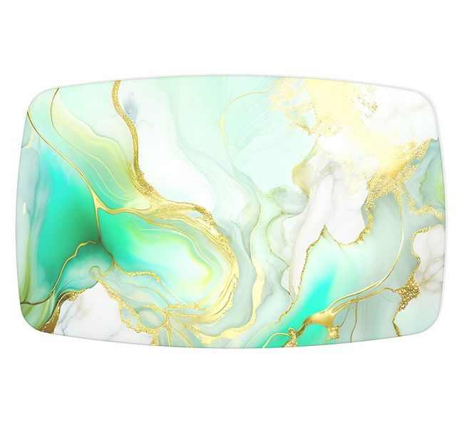 Столешница Sheffilton SHT-TT32 118/77 стекло/МДФ лазурно голубой