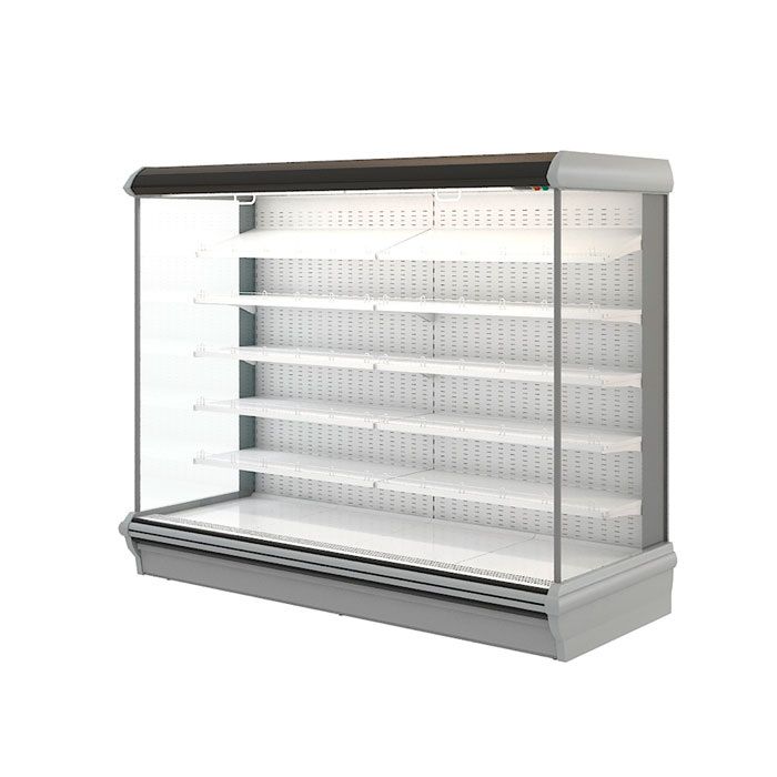 Холодильная горка фруктовая с выносным агрегатом Enteco master Немига П2 250 ВВ