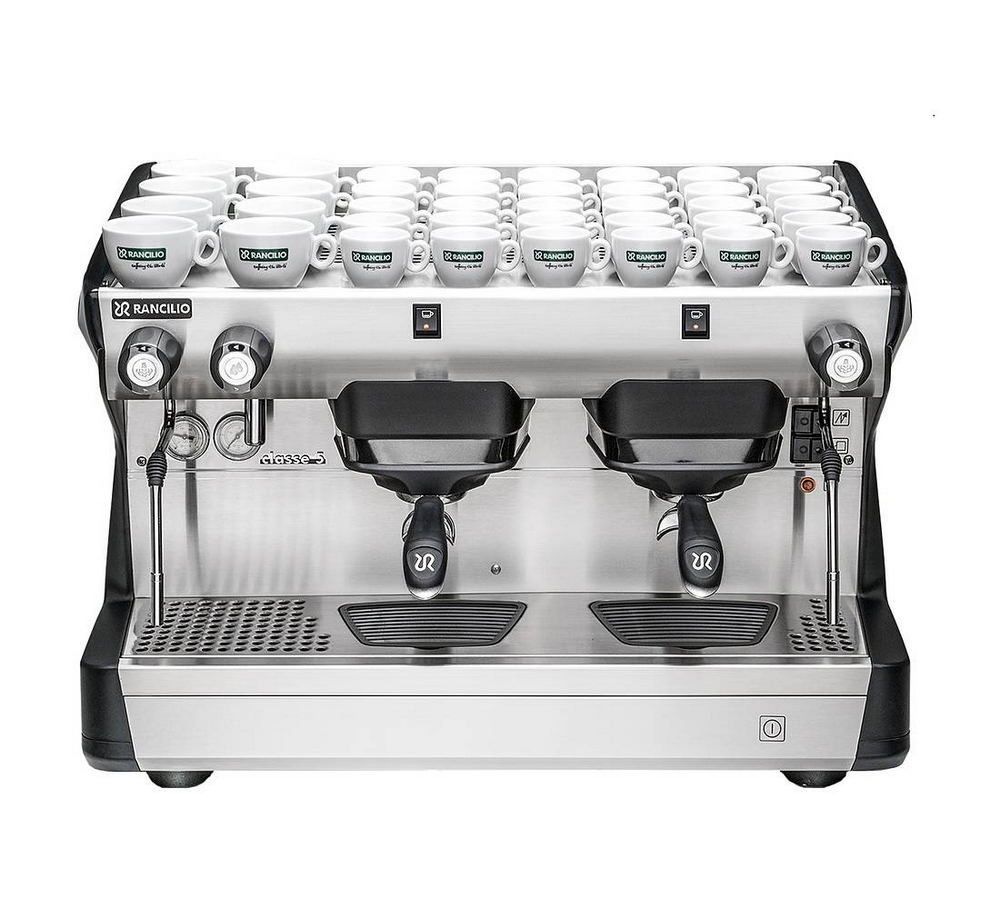Кофемашина рожковая полуавтоматическая Rancilio CLASSE 5 S 2GR BLACK