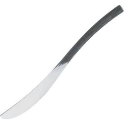 Нож столовый Chef&Sommelier Black Oak сталь нерж., металлич., черный, L 23,5 см