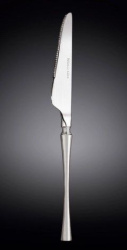 Нож для стейка Wilmax Diva матово-серый L 235 мм (на блистере)