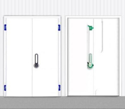 Блок дверной для камеры Профхолод с дверью распашной двустворчатой 2400x2000 (80мм)