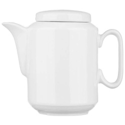 Чайник заварочный Добрушский фарфоровый завод «Комфорт»; 0,5л, фарфор, белый