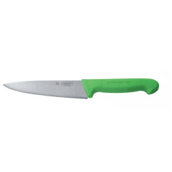 Нож поварской P.L. Proff Cuisine Pro-Line с зеленой ручкой L 160 мм