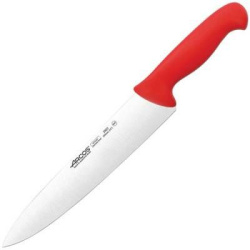 Нож поварской Arcos 2900 L387/250 мм, B51 мм красный 292222