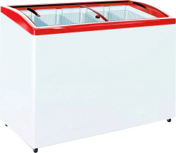 Морозильный ларь ITALFROST (CRYSPI) CF400C 5 кор красный