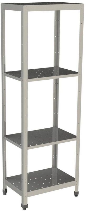 Стеллаж прямой перфорированный RESTOINOX СТПП-8/7-ЭЦ