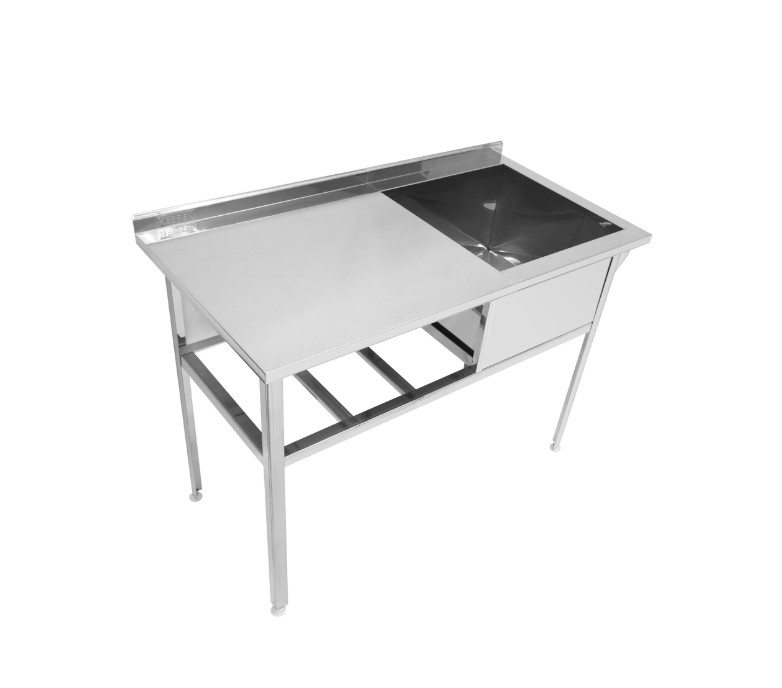 Ванна моечная с рабочей поверхностью Hessen ВСП 12*6/5 краш.