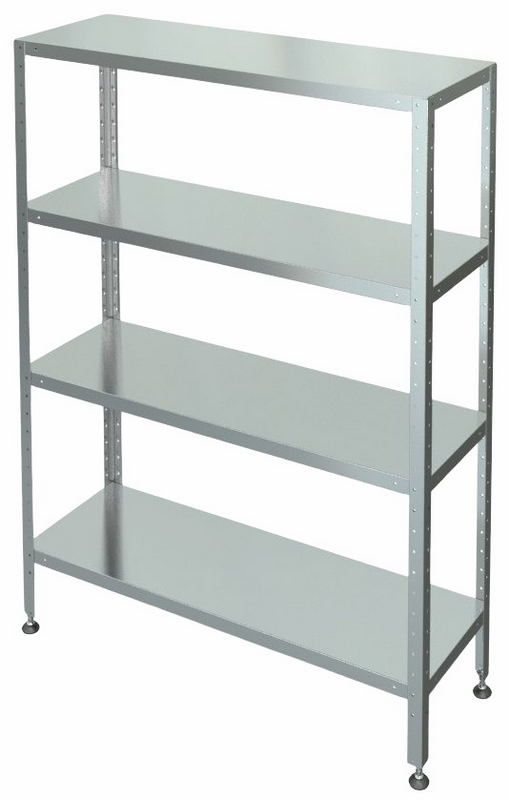 Стеллаж прямой сплошной МариХолодМаш С-3-0, 4/1, 5/1, 6