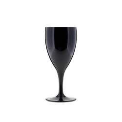 Бокал для вина Rubikap Premium 230 мл из поликарбоната черный