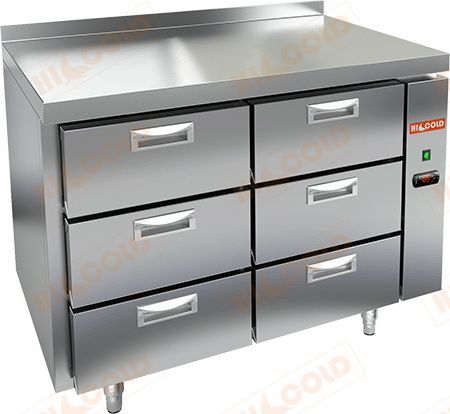 Стол морозильный с выносным агрегатом HICOLD GN 33/BT P без агрегата