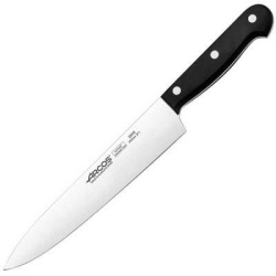 Нож поварской Arcos Универсал L317/200 мм, B38 мм черный 284804