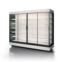 Холодильная горка универсальная с выносным агрегатом Enteco master НЕМИГА П2 CUBE1 CUPE 125 ВСн
