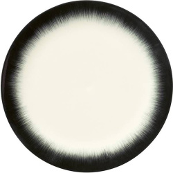 Тарелка Serax De №4 D280 мм фарфор, цвет кремово-черный
