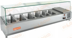 Холодильная витрина для ингредиентов HICOLD VRX 1500