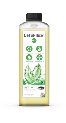 Моющее средство UNOX Det&Rinse ECO DB1018A0 (в наборе 10 канистры по 1 л.)