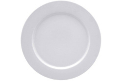 Тарелка плоская 22 см, белый, Soley Porland