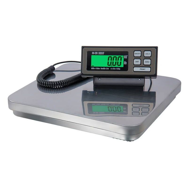 Весы напольные фасовочные MERTECH M-ER 333 BF "FARMER" RS-232 LCD