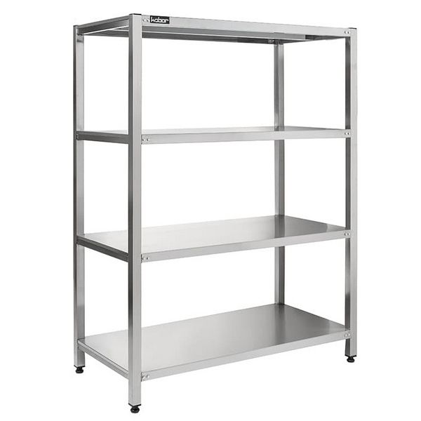 Стеллаж прямой сплошной КОБОР СКТР-120/50 (высота 1800 мм)