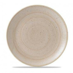 Тарелка мелкая 28,8 см, без борта, Stonecast, цвет Nutmeg Cream