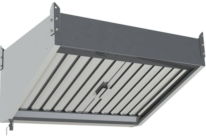 Зонт приточно-вытяжной RESTOINOX ЗПВПУП-20/10 с подсветкой