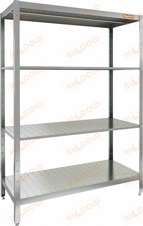 Стеллаж прямой перфорированный HICOLD НСК-7/7 П