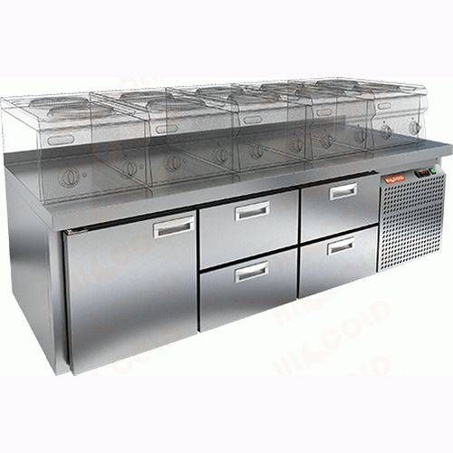 Стол морозильный HICOLD GN 122/BT LT SH