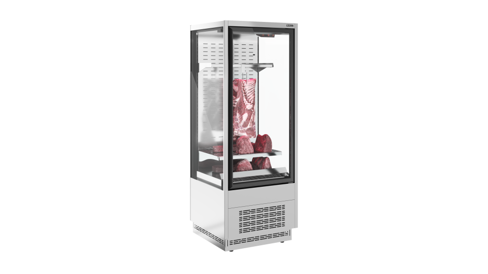 Холодильная горка мясная Carboma FC20-07 VV 0, 7-1 STANDARD фронт X7 (версия 2.0) (0430)