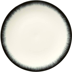 Тарелка Serax De №3 D175 мм фарфор, цвет кремово-черный
