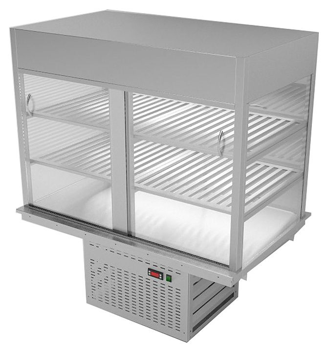 Витрина охлаждаемая встраиваемая Gastrolux ВСВ-157/S