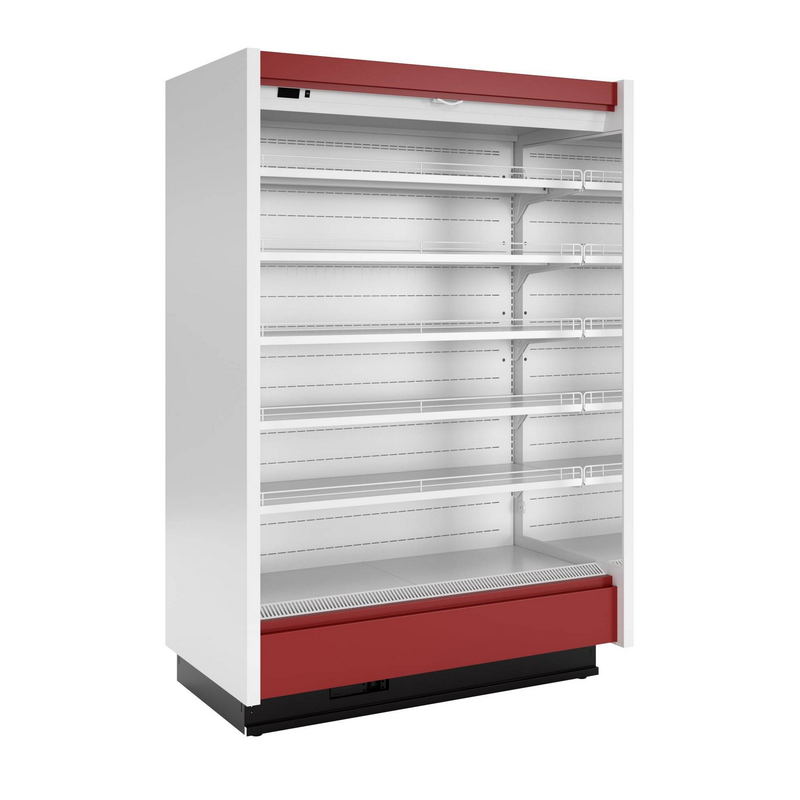 Холодильная горка гастрономическая с выносным агрегатом МариХолодМаш София 195/71 ВХСнп-1, 25 (комплект ночных штор)