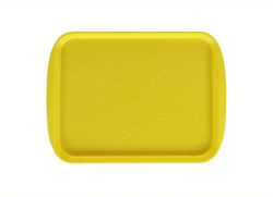 Поднос из пластика Luxstahl 7011 330х260, желтый