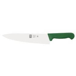 Нож поварской Icel PRACTICA  Шеф зеленый, узкое лезвие 260/390 мм.