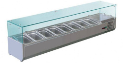 Холодильная витрина для ингредиентов Koreco VRX 1800 395 WN