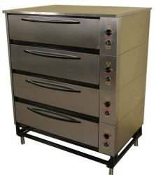 Шкаф жарочно-пекарский электрический Тулаторгтехника ЭШП-4с, нержавеющая сталь